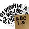 Black Vinyl Alphabet Sticker Sheets by Recollections™